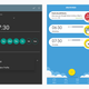 Alarm Clock For Heavy Sleepers (left) and AlarmMon (right).
